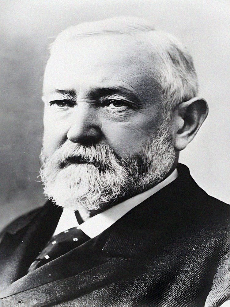 Portrait Of 23rd United States President Benjamin Harrison