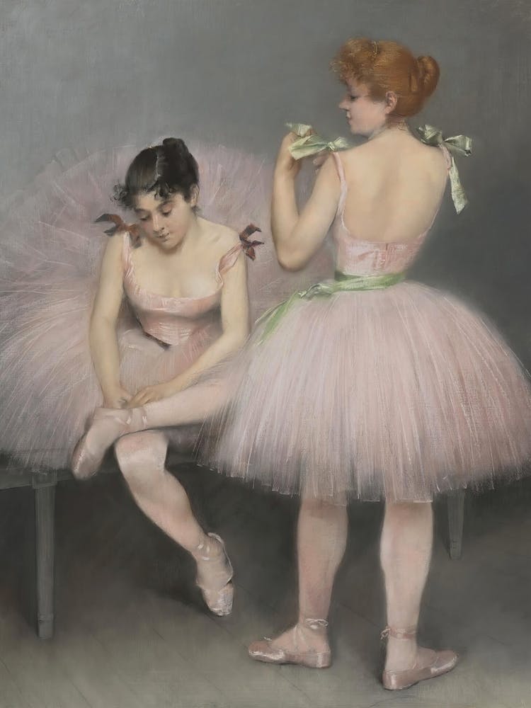 Les danseuses - The Dancers by Pierre Carrier-Belleuse (1894)
