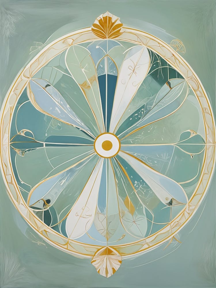Azure And Gold no4