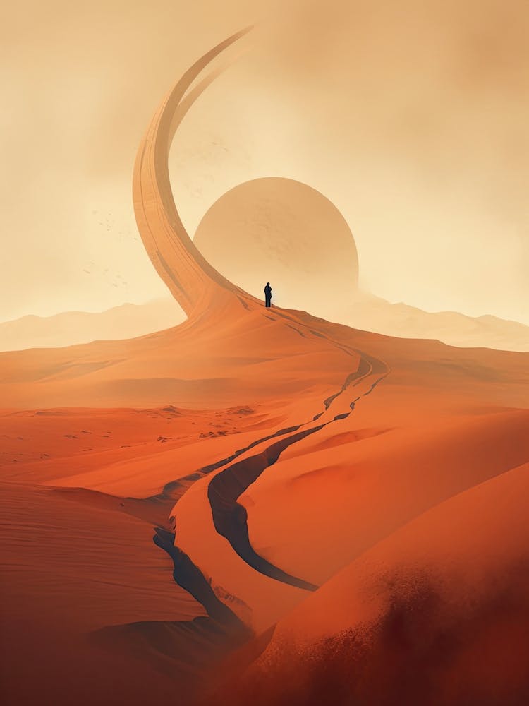 Dune Fan Art Sunset