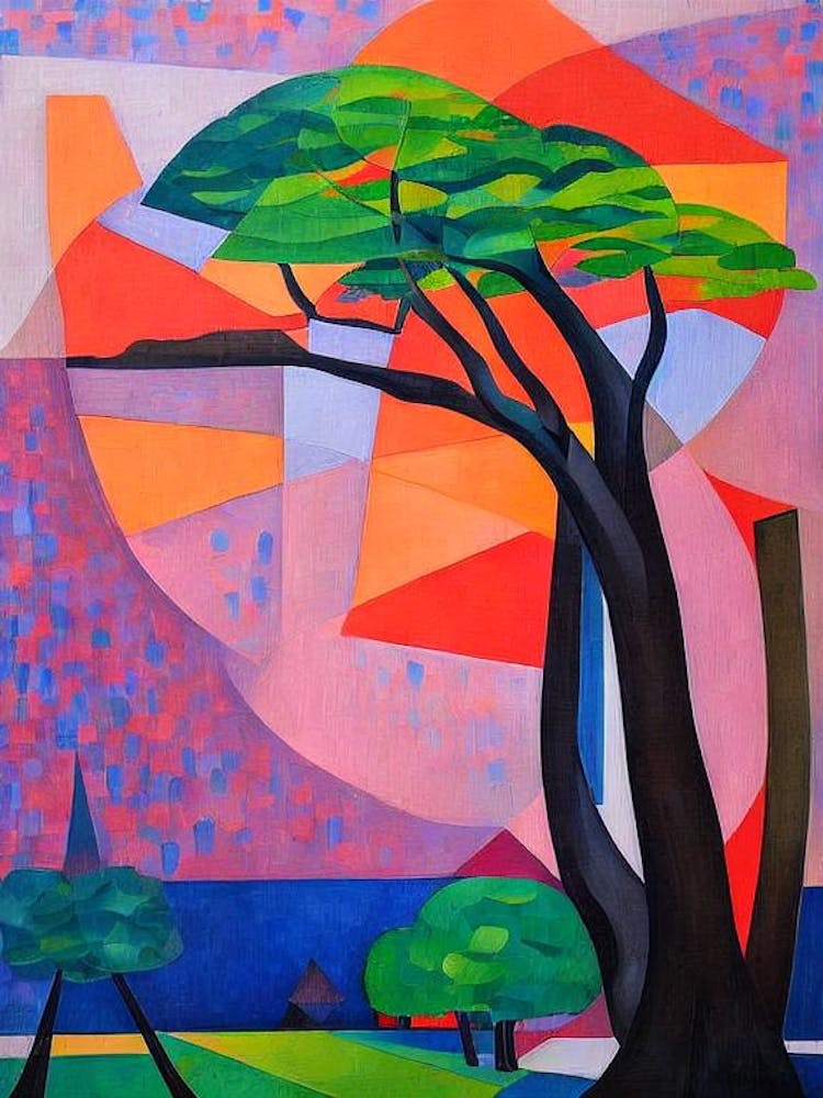 Camphor Tree Cubist