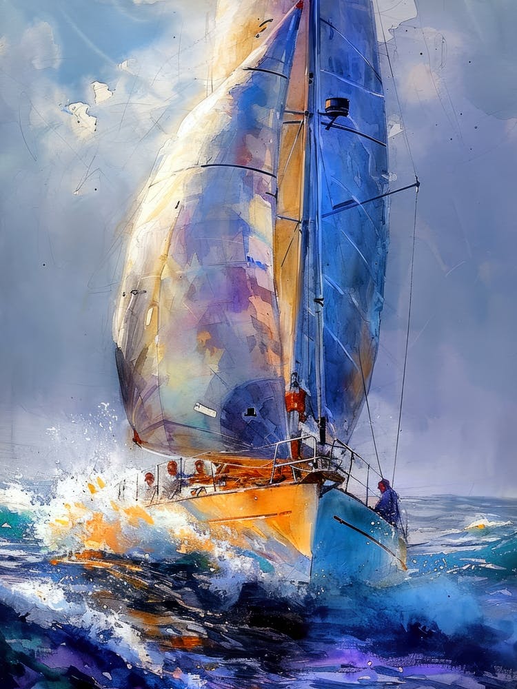 Sailboat In The Ocean 2 sport