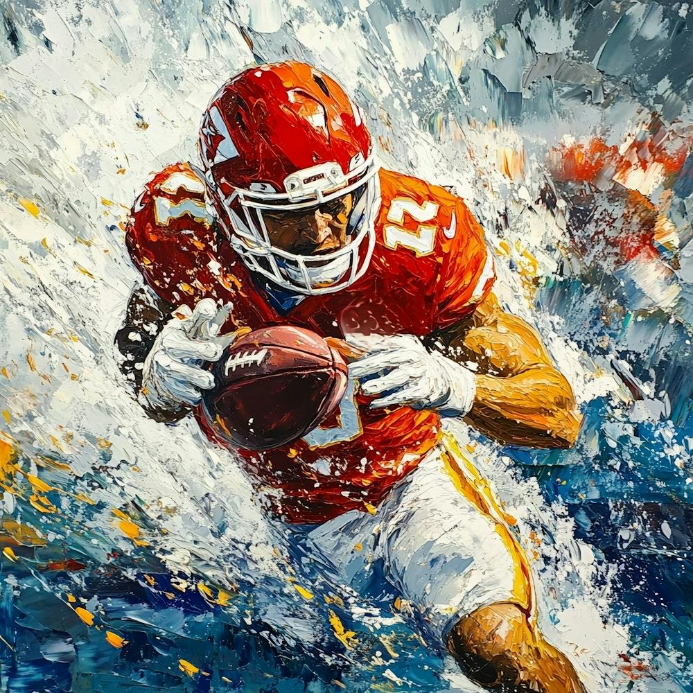 Chiefs Running Art