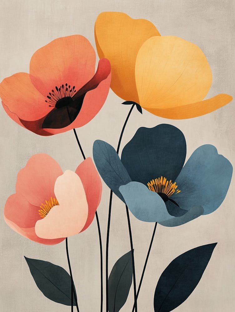 Poppies Canvas Print 9