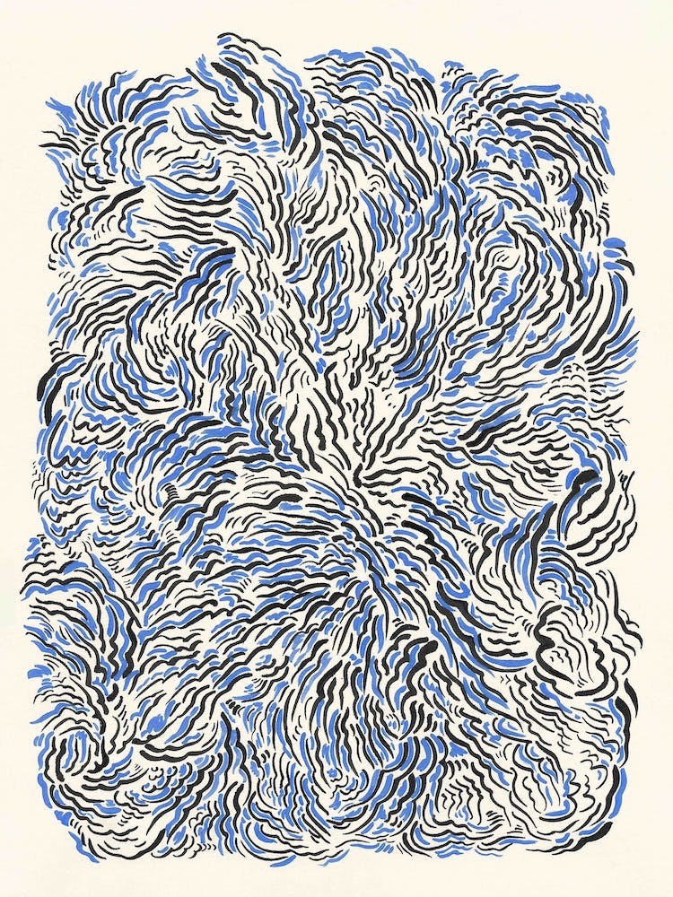 Abstract Vibrant Lines