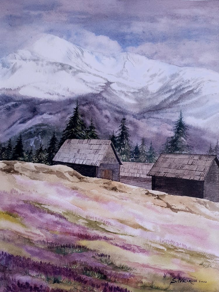 Spring In Mountains