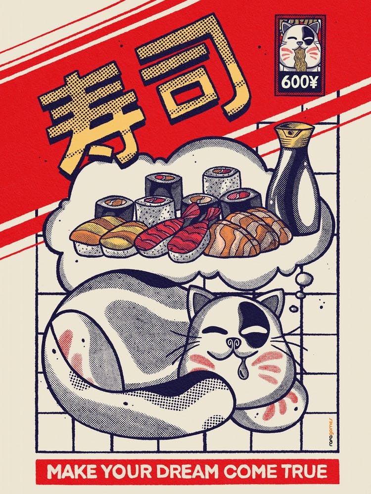 Träumt von Sushi