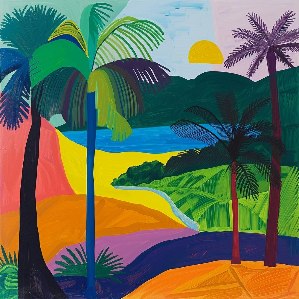 Abstract Travel Collection Sao Tome And Principe 2