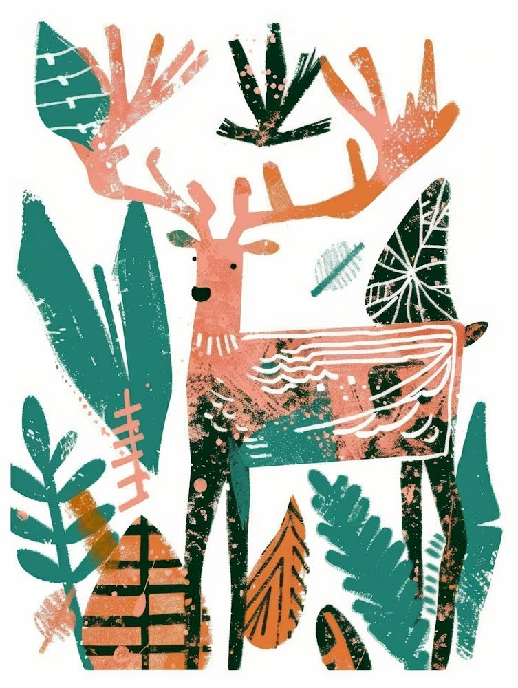 Deer In The Forest 14