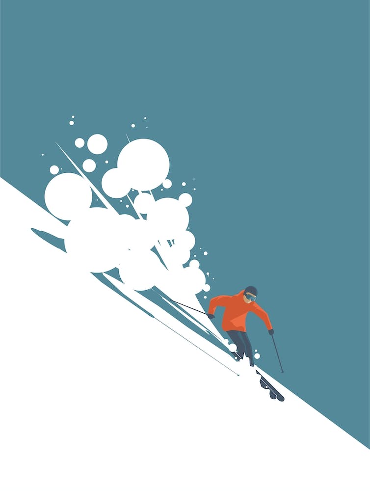 Downhill ski
