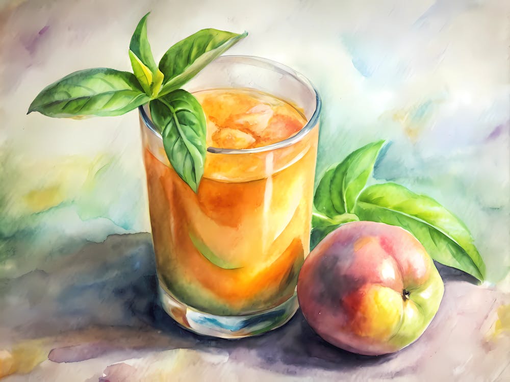 Mango Basilikum Saft Mediterran