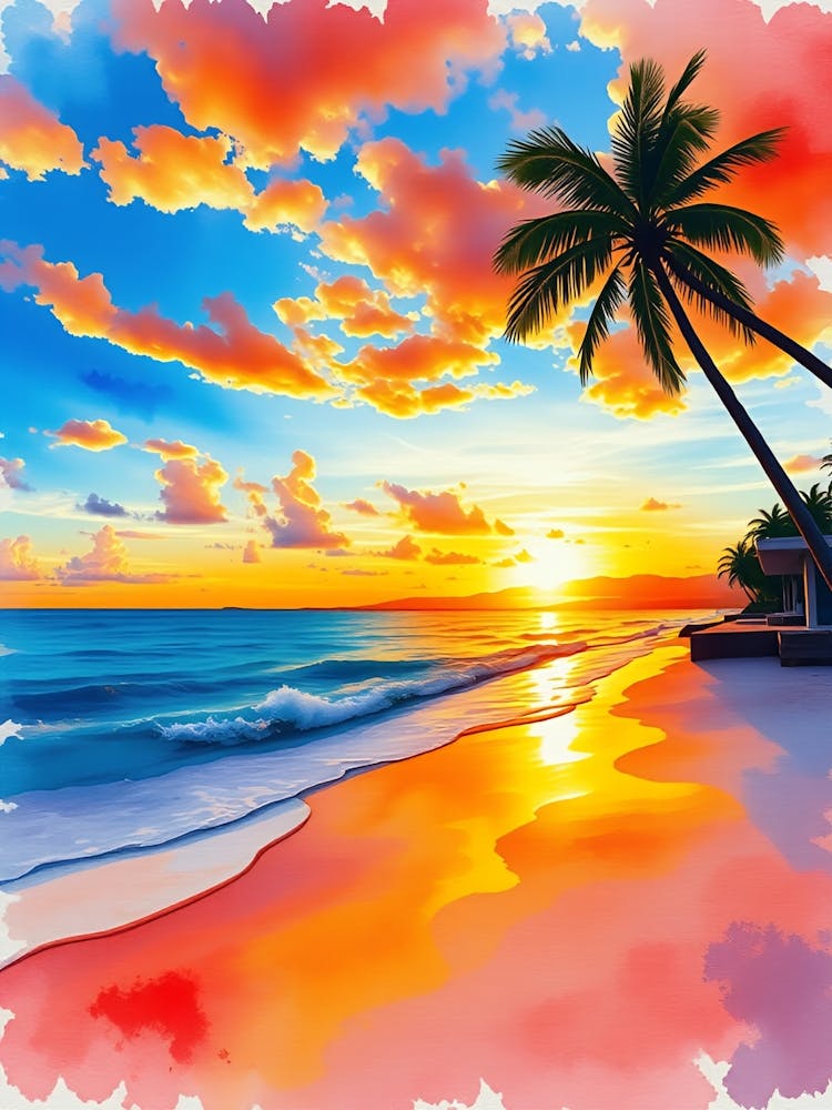 Sunset On The Beach 18