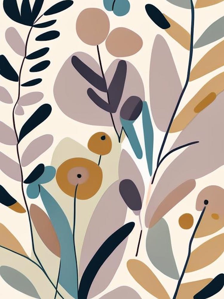Veronica Wildflower Modern Muted Colours 2