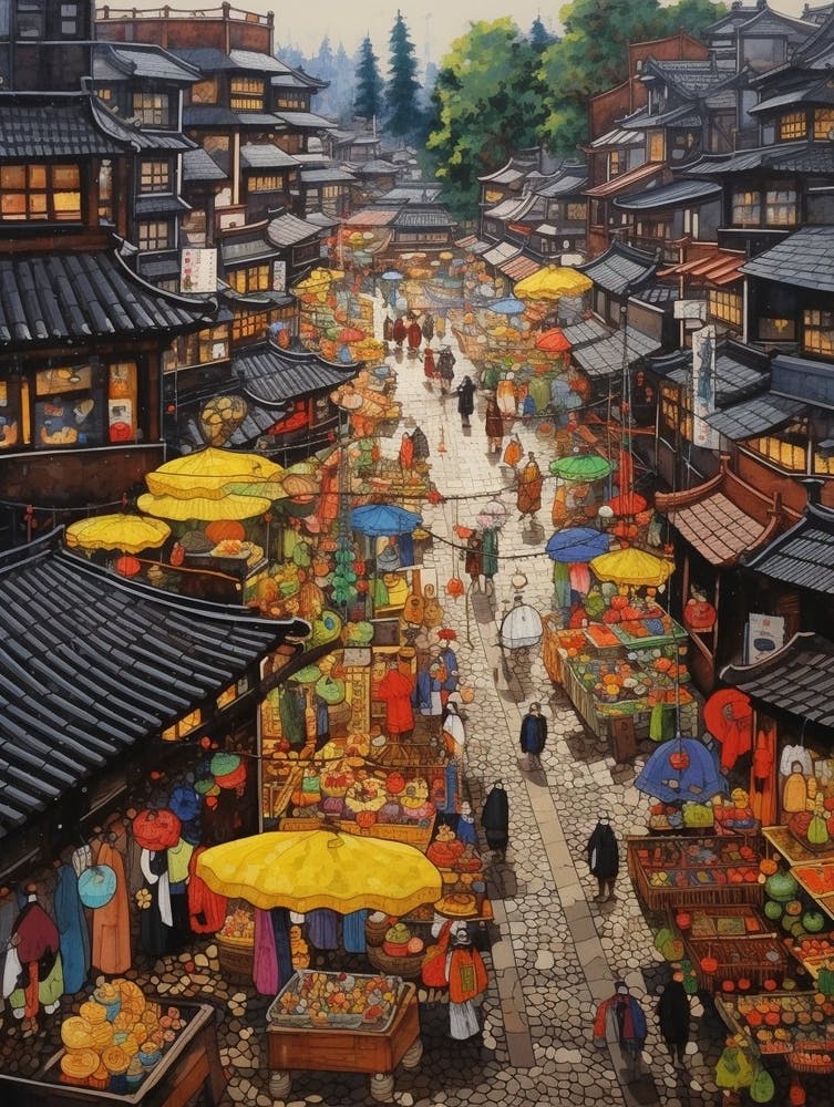 Japanese Street Markets 1