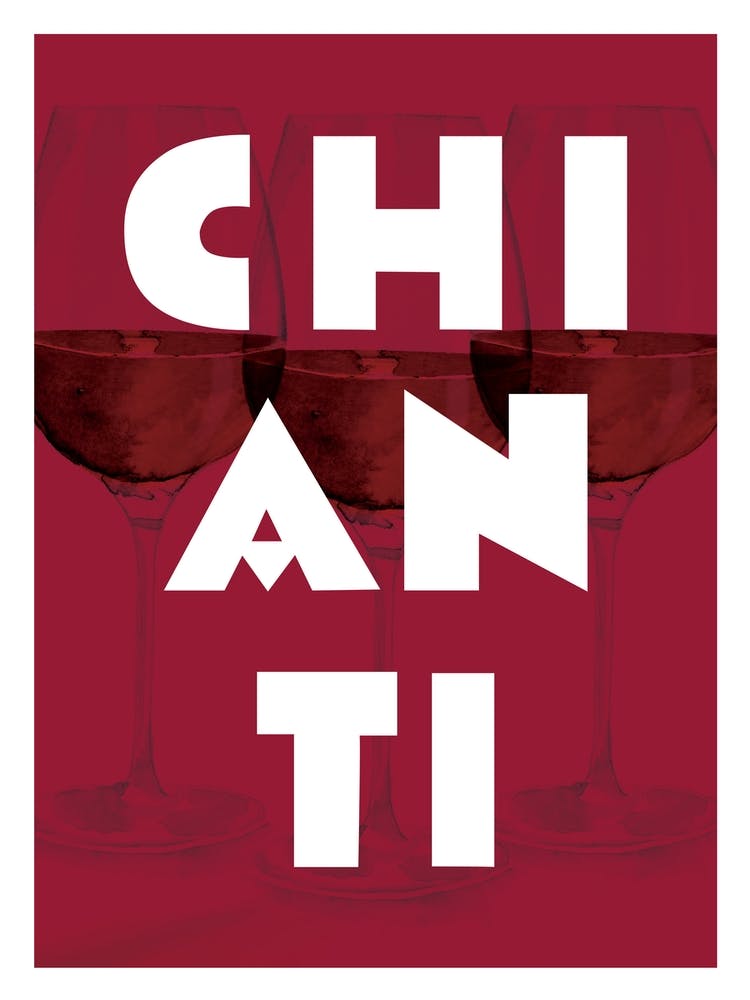 Color Blocks Chianti Painting