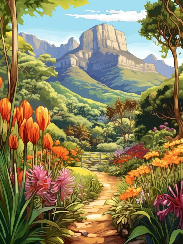Kirstenbosch National Gardens Cartoon 3