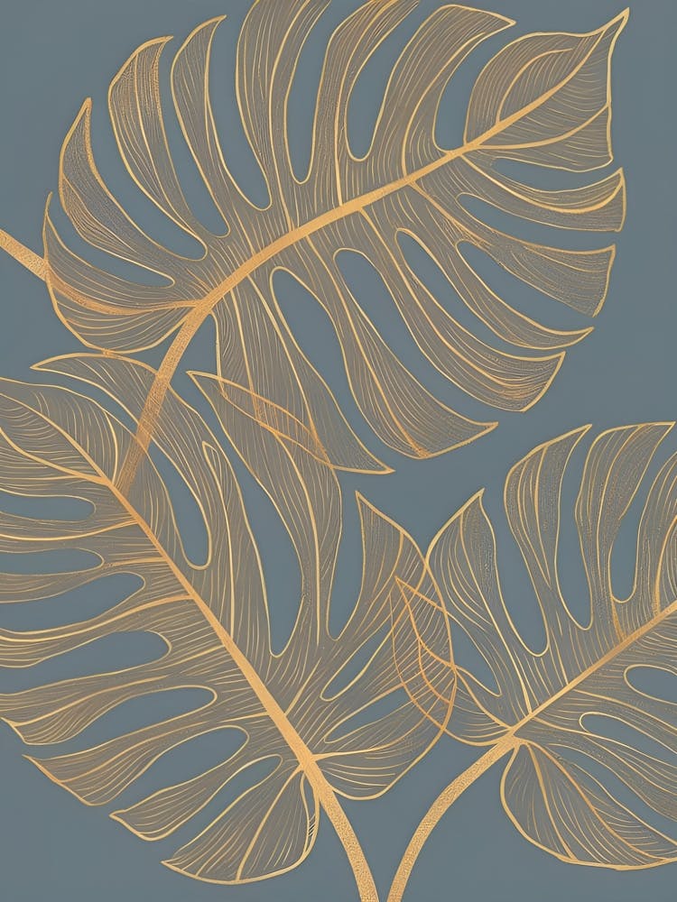 Monstera-Blätter 3
