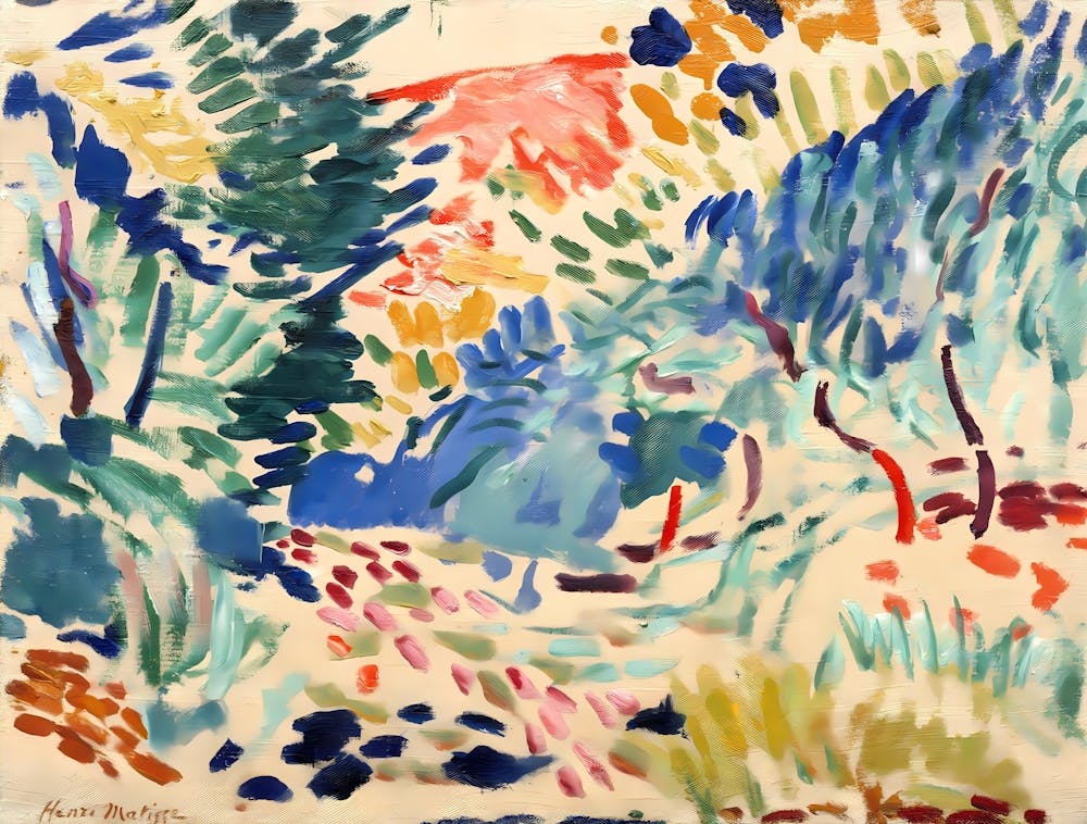 Henri Matisse - Landscape Near Collioure, 1905