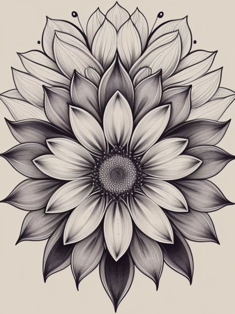 Blumentattoo