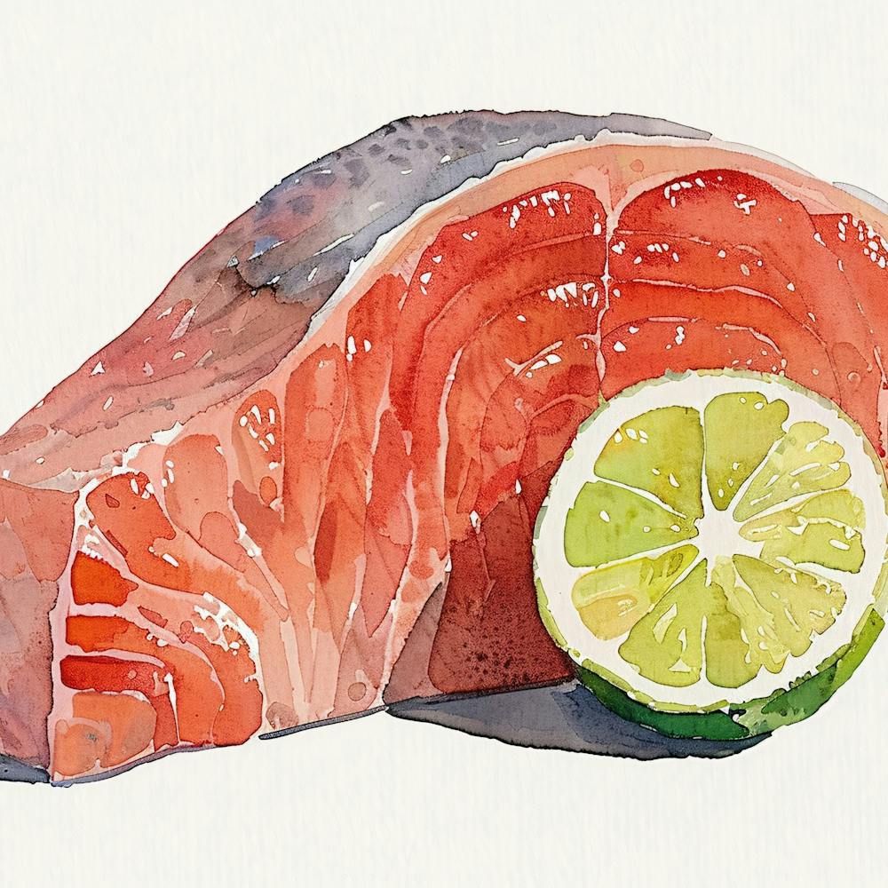 Salmon And Lime