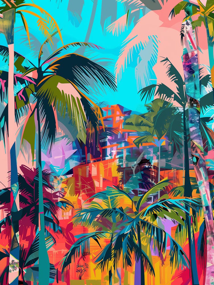 Tropical Palm Trees