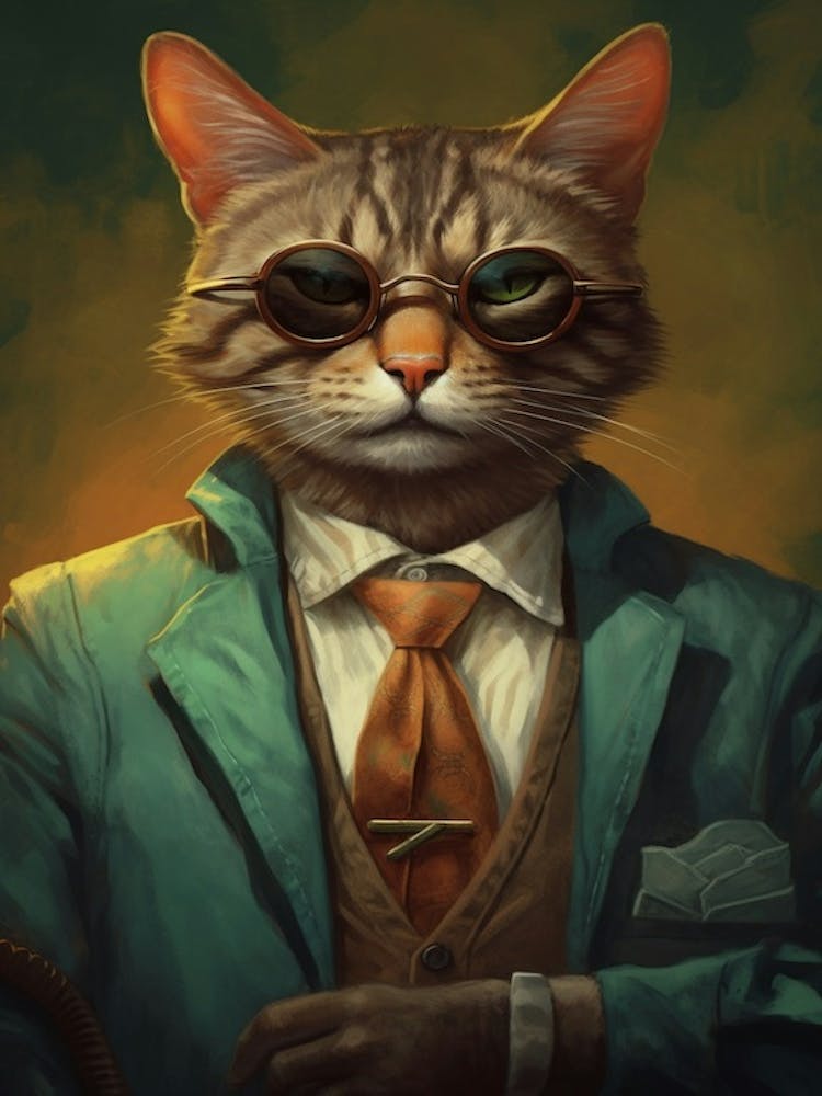 Gangster Cat Serengeti