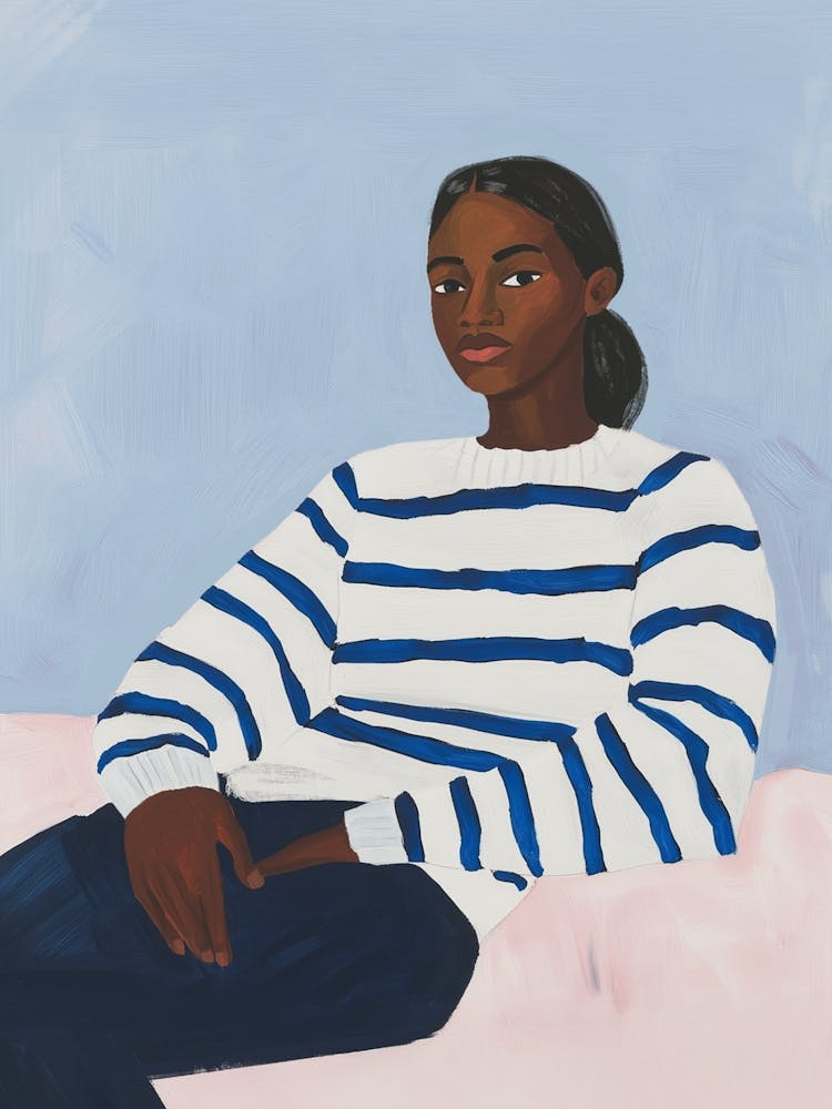 Portrait Of A Black Woman