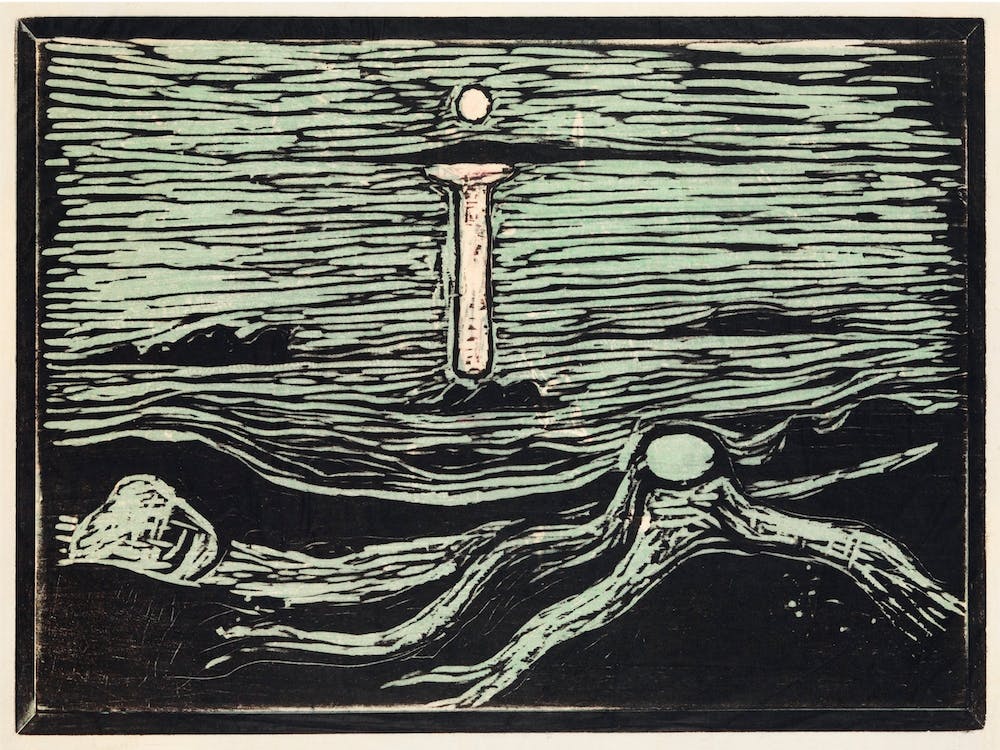 Mystical Shore, Edvard Munch