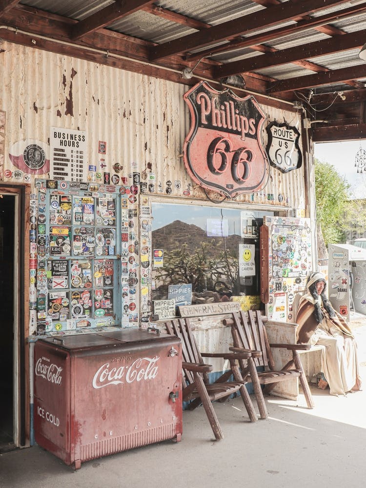 Vintage Tankshop Route66