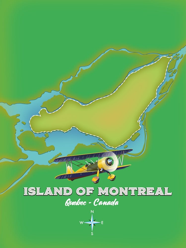 Insel Montreal Quebec Kanada