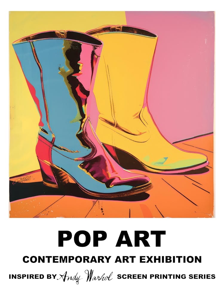 Boots Pop Art 2