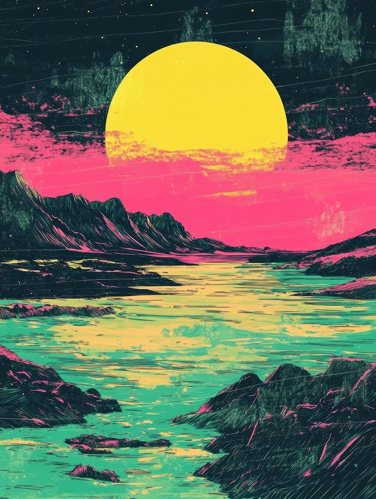 Sunset In The Mountains 27