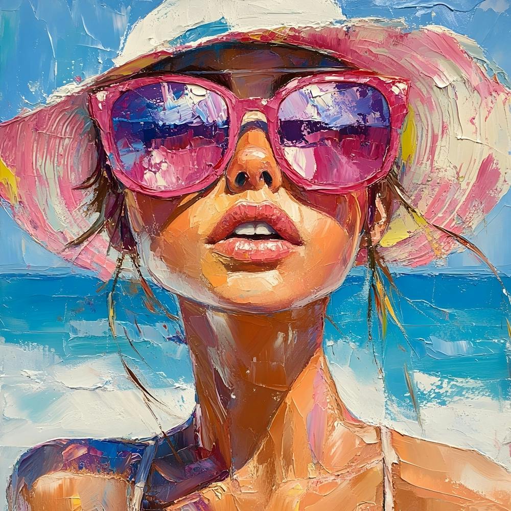 Woman At The Beach