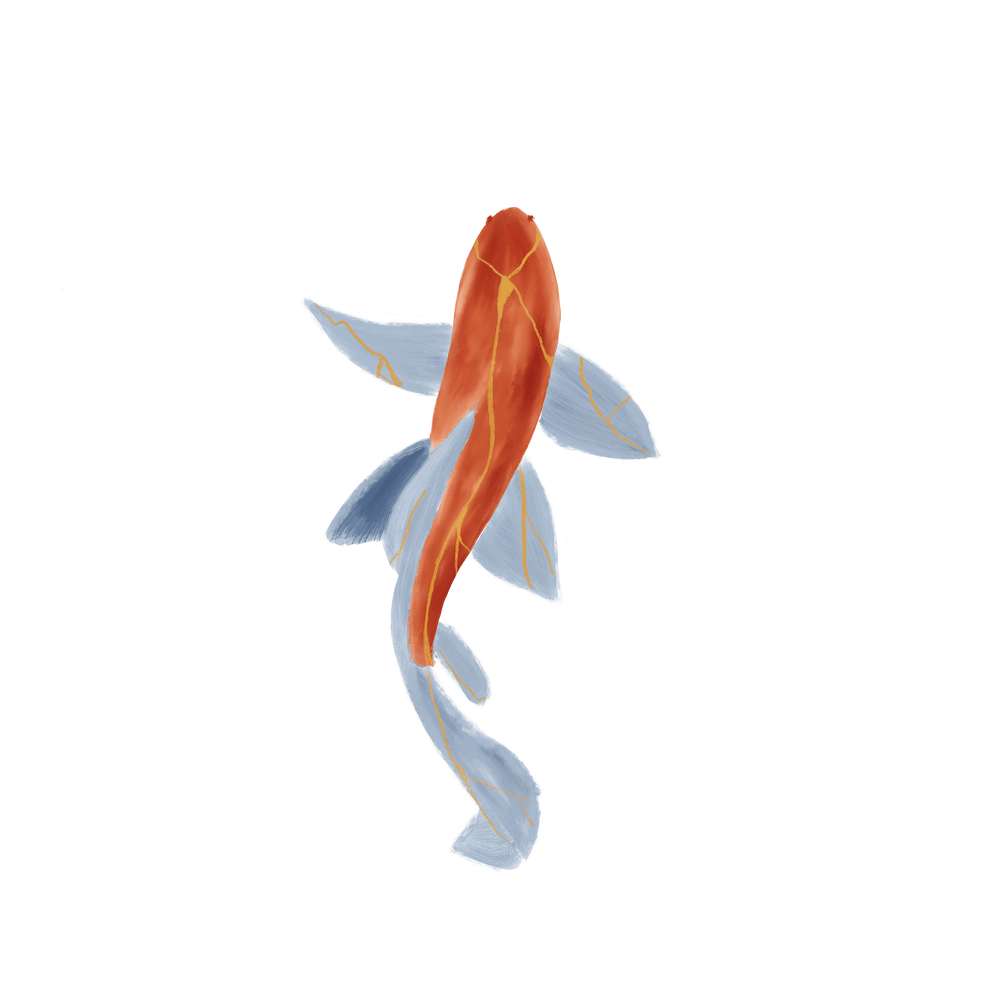 Koi Fish Kintsugi