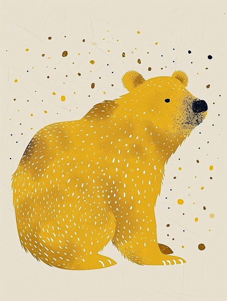 Gelber Grizzlybär 2