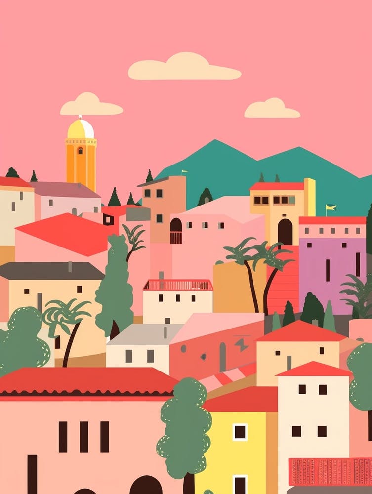 Venezuela Travel Illustration