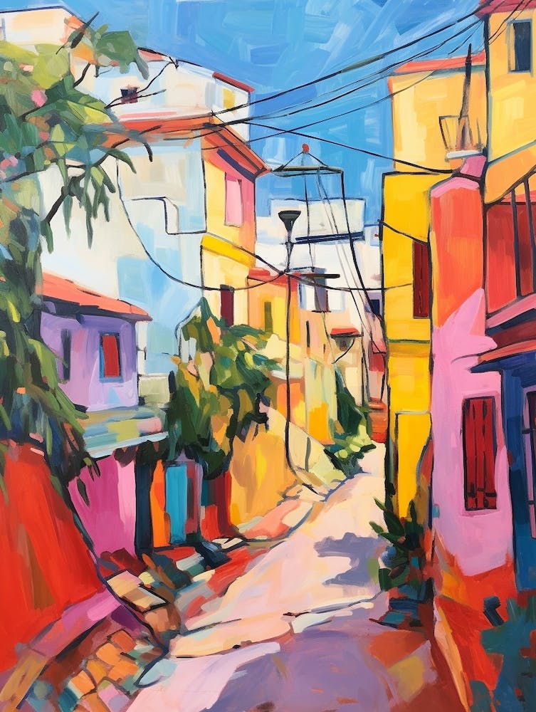 Agadir Morocco 1 Fauvist Painting