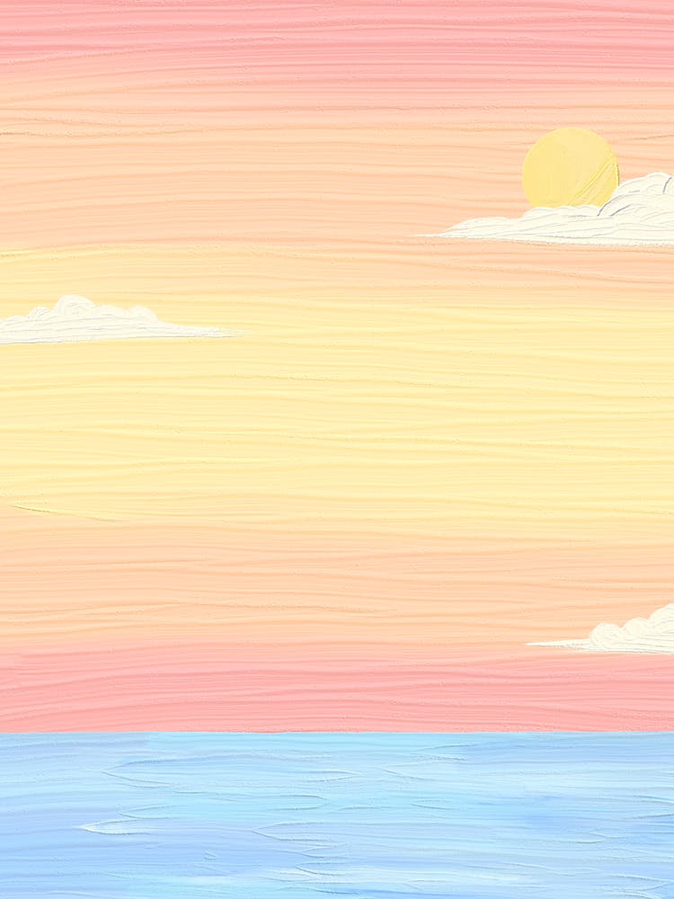 Sonnenuntergang Im Meer