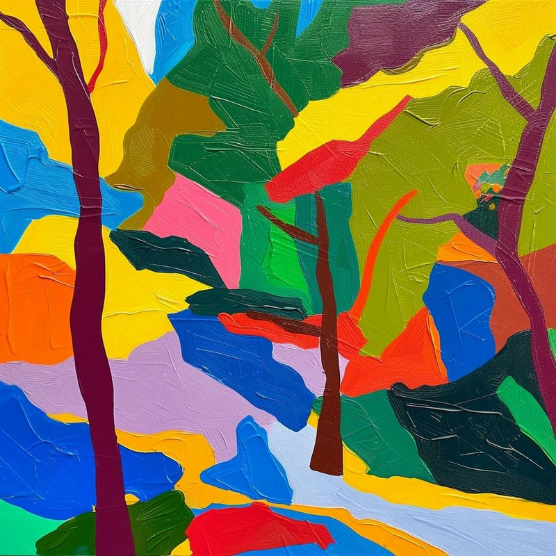 Abstract Park Collection Mount Royal Park Montreal Canada 3