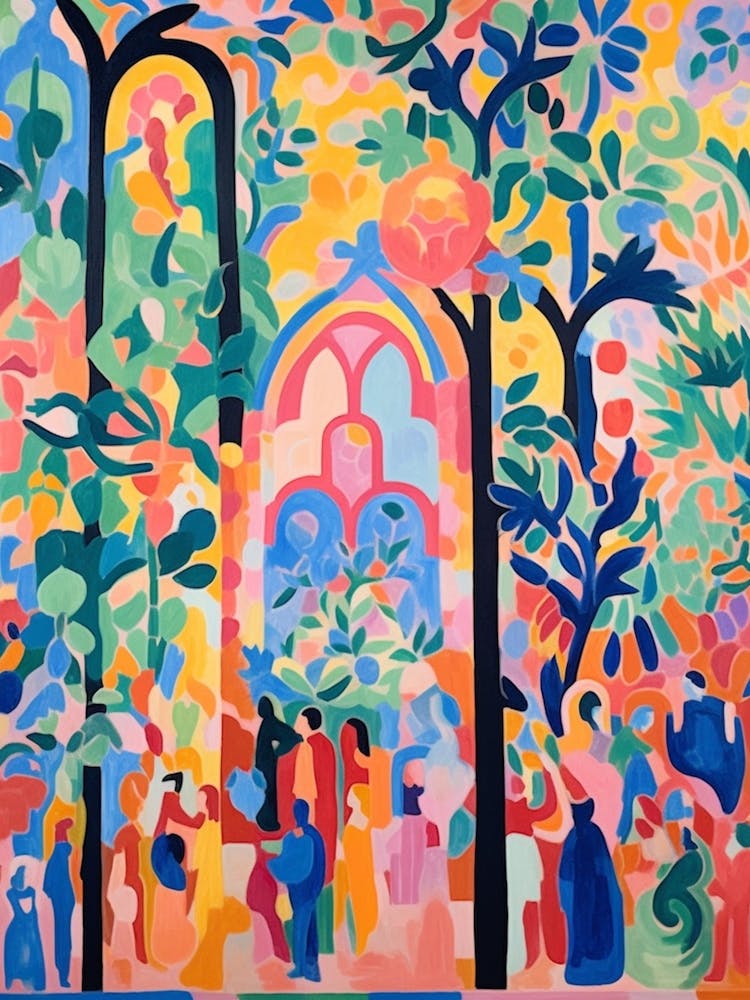 Summer Texture With People 8