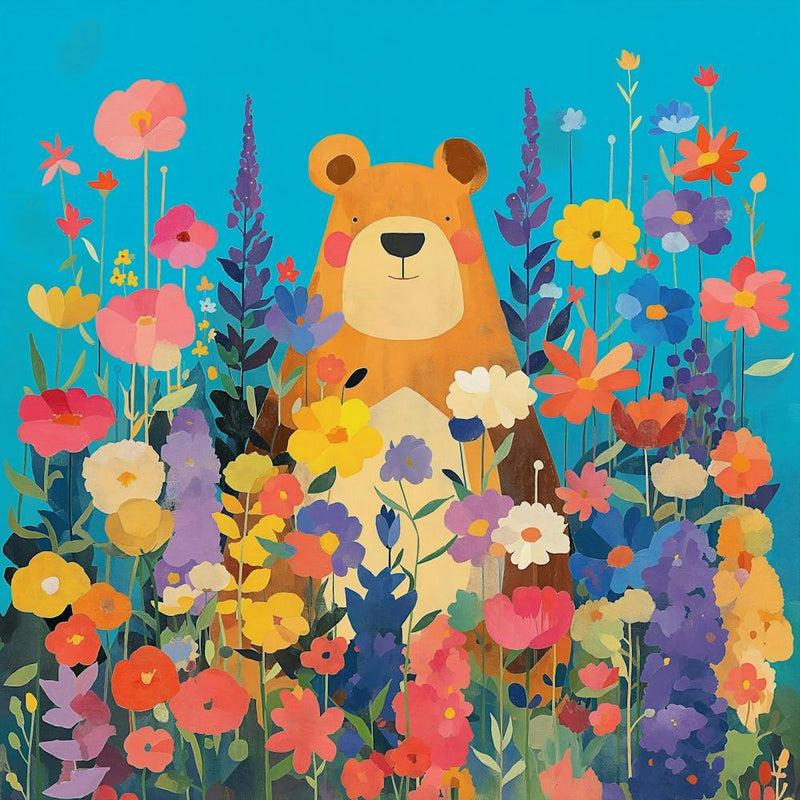 Bear In The Garden