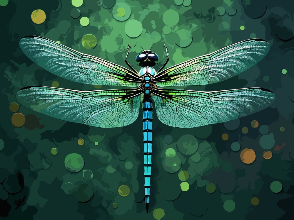 Dragonfly Eastern Pondhawk Erythemis 2