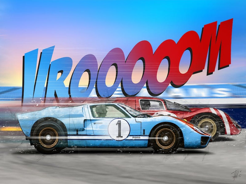 Gt40 Miles vs. F330