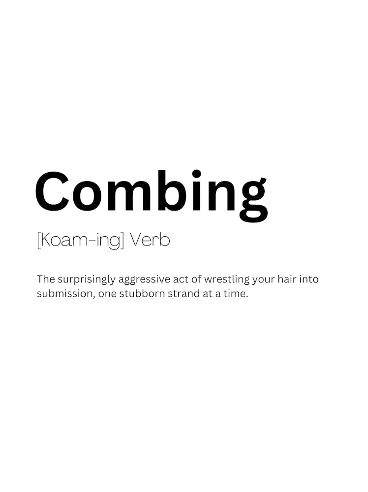 Combing Definition Meaning