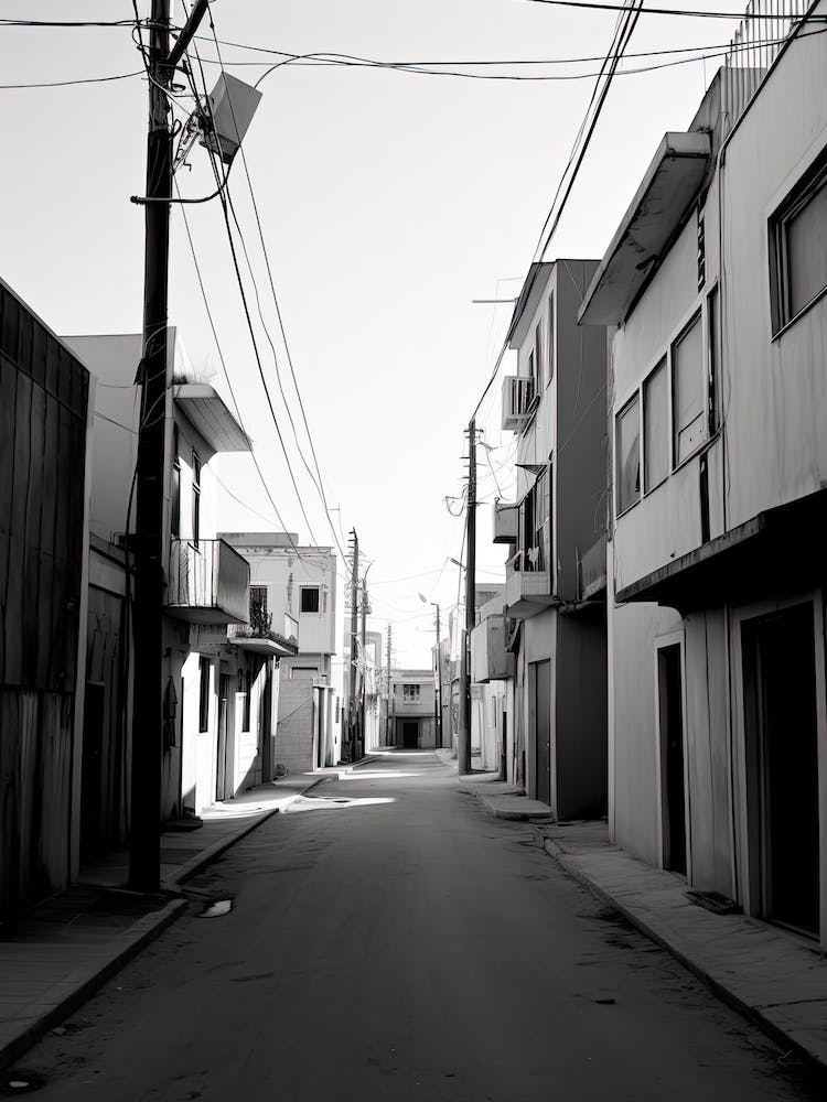 Nicosia, Cyprus, Black And White Photography 1