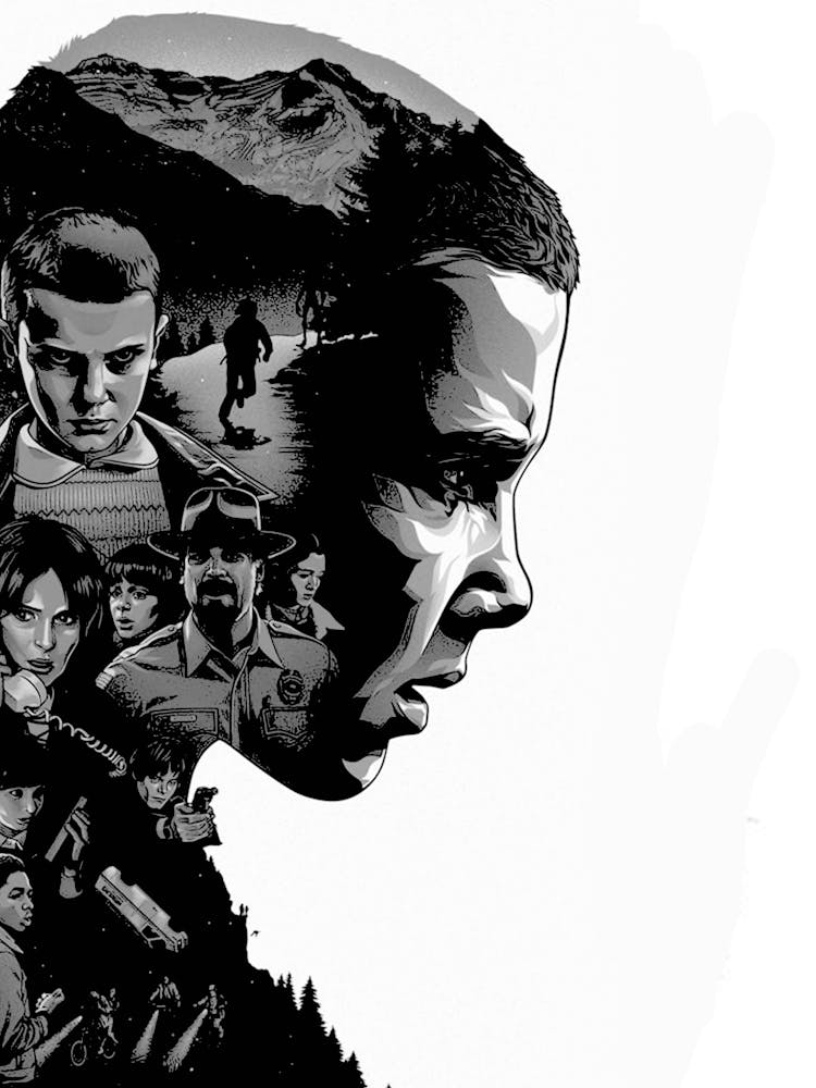 Stranger Things Poster movie 11