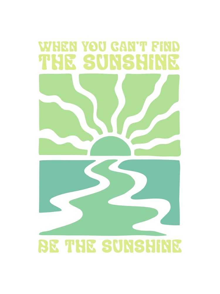 Ray of Sunshine Printable Poster 