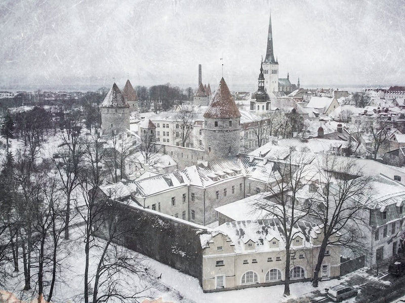 Ein Wintertag in Tallinn