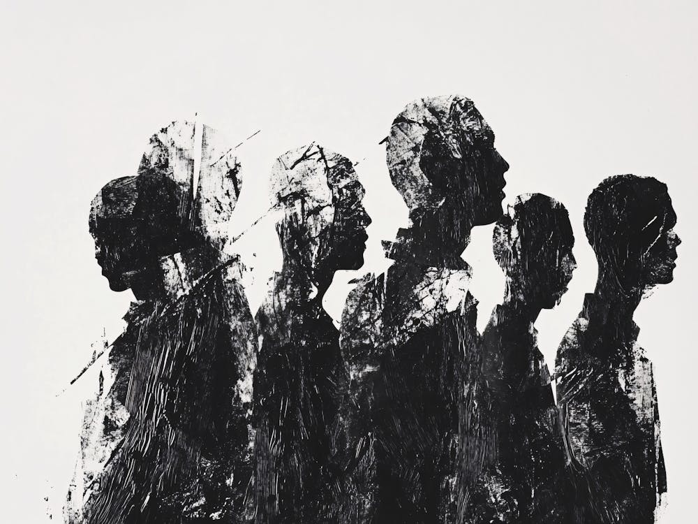 Silhouettes Of People 1