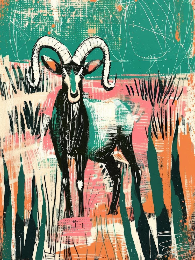 Ram Canvas Print